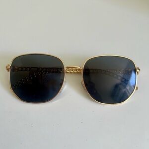 Gold sunglasses